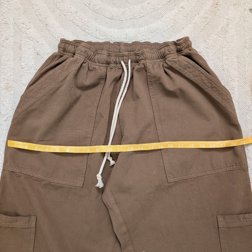 Big Bud Press Wide Leg Cargo Pants in Brown - Picture 11 of 15